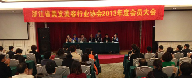 浙江省美发美容行业协会2013年会表扬先进集体企业